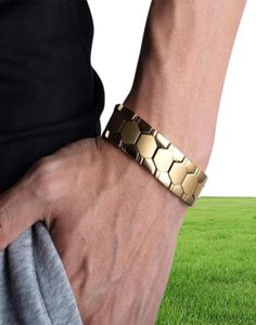Morceau de métal simple de montre de montre simple mâle punk punk bracelet de mode décontracté Bangle6084996