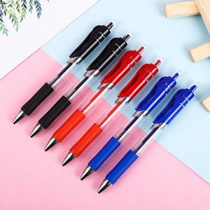 Stuk Intrekbare Rollerball Pennen Rood Zwart Blauw Inkt Gel Pen 0.5mm Set Voor Glad Schrijven Met Comfort Grip kantoorbenodigdheden