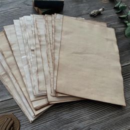 Piezas A5 diario basura tamaño grande Retro hecho a mano Material papel DIY álbum de recortes diario de viaje antiguo decorativo
