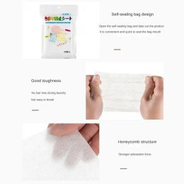 Pièces / sac Comprimés de linge anti-location Machine à laver à la maison Bubble Paper Color-Absorbing comprimés Papier à linge