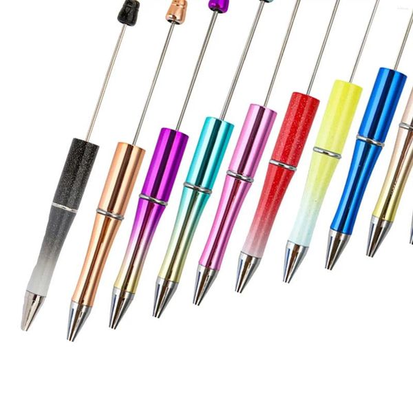 Piezas de bolígrafos creativos con cuentas para manualidades para la oficina de dibujo escolar