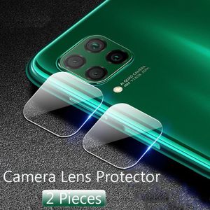 Stukken voor Huawei P40 Lite Camera Lens Film Beschermende achterbeschermer Glas E P40Lite Mobiele telefoon Scherm Beschermers