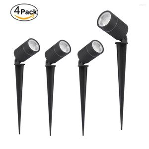 Pièces étanche IP67 rue ampoule éclairage dans le sol extérieur Spot pont lumière paysage pelouse lampe jardin Spike LED J102A-4