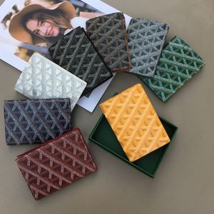 Pierre Card Solter de cuero Topicapas de bolsas de lujo Men billetera Mujeres Nuevas clásicas de mini monedas Passport Key Billet de bolsillo Luxury Diseñador de tarjetas informales