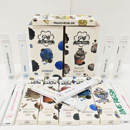 Piff Wegwerpen Pen 1 ml Lege Disposables Cartridge Cartridges Carts Keramische spoel 280 mAh Oplaadbare batterij Pakaging