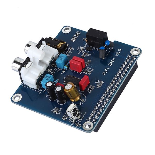 Livraison gratuite PIFI Digi DAC + module de carte son audio HIFI interface I2S pour Raspberry pi 3 2 modèle B B + carte audio numérique Pinboard V2.0 SC08