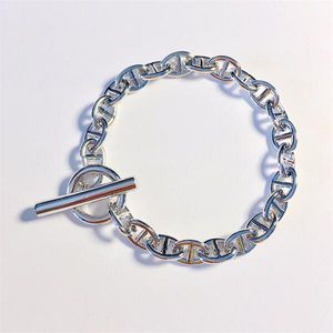 Varkensneus openen armband meisje sieraden kleine senior sense 925 zilveren armbandelement ring glazuur armband armband mannetje