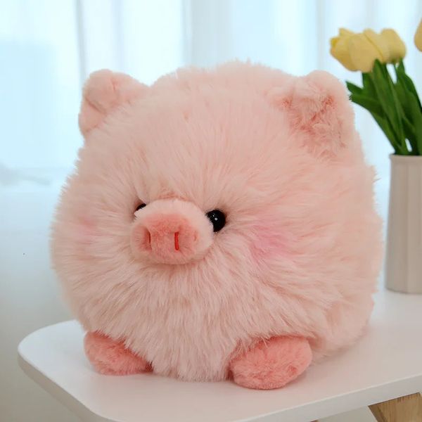 Cochon rose Sakura fleur en peluche oreiller pour filles décoratif canapé oreillers chambre d'enfants confortable doux jeter oreiller le créateur de mode