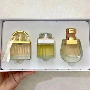 Porgy Sac Perfume Set Nomade Love Story Yellow Ribbon Set Brand Femmes Femmes Perfume 30ml 3pcs Set Eau de Parfum Létroi dur