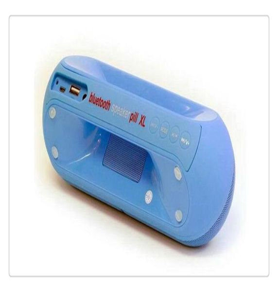 Pill XL Bluetooth Mini haut-parleur Protable sans fil stéréo Musique Sound Box Audio Super Bass U Disk TF Slot avec poignée DHL Shopp2428851