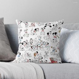 Oreiller 101 dalmatiens jetez des décoratifs pour le canapé de couverture du salon