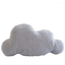 Oreiller 1pc 23,6 pouces de voiture molle en peluche sieste nordique créatif nuage en forme et du canapé moelleux décoratif