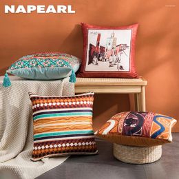 Kussen 1 st napearl tassel throw -cases kussensloop auto banken cover home decoratie 45x45 cm