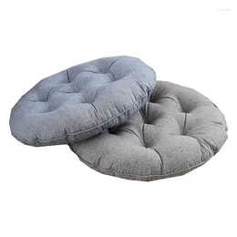 Oreiller 2 tailles coton doux chaise ronde siège de décoration intérieure jet pour le bureau de canapé cojines décorativos par.