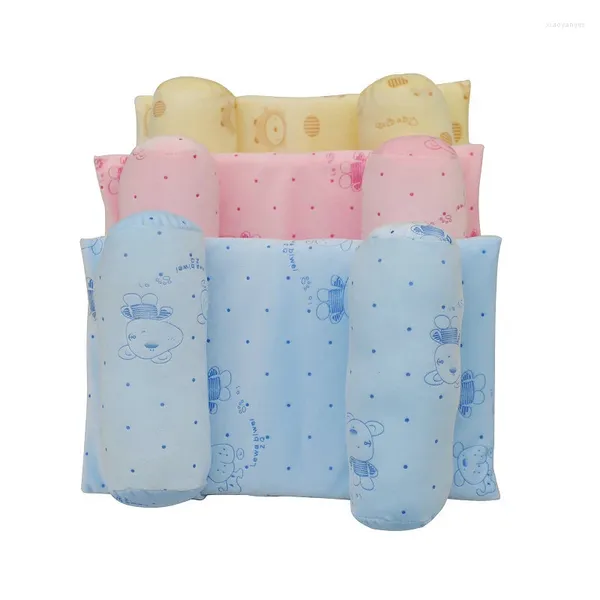 Oreiller 26x21cm Covers de voitures pour bébé Travesseiro Infantil Façon réglable Carton confortable Posteur de tête de sommeil HG0366