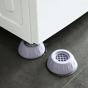 Oreiller 2 pièces coussinets de pieds anti-vibrations jambes en caoutchouc Slipstop silencieux tapis de levage tapis de Machine à laver Support amortisseurs meubles de Support