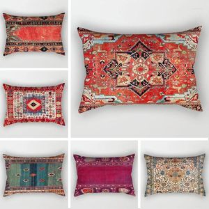 Kussen 30x50cm etnische worp kussensloop kalkoenstijl Perzische linnen tapijt schilderkap voor bank slaapkamer woningdecoratie