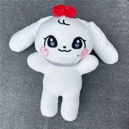 Almohada 40 cm kpop ive cherry pelos de peluches minives kawaii muñecas pelladas almohadas de tiros s para dormitorio sofá sofá decoración de la habitación regalos