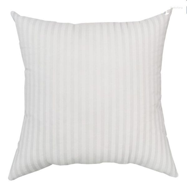 Almohada 40x40cm PP Núcleo de algodón Alta resiliencia Funda de almohada suave Relleno Absorción de humedad Transpirable Cuadrado blanco