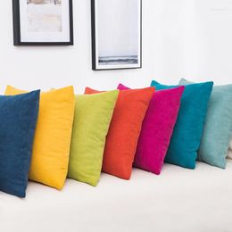 Oreiller 45 45cm coussins décoratifs comprennent noyau de haute qualité coton lin canapé-lit couverture arrière avec coussin intérieur