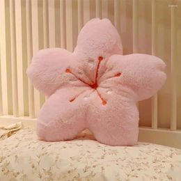 Kussen 45 cm/17,7 inch kersenbloesem schattige roze kawaii kamer decor zachte vloerzitting leven
