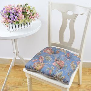 Oreiller 45x45cm européen Jacquard chaise de salle à manger épaissi rond Futon tapis de sol ménage Yoga canapé Tatami