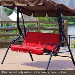 Almohada 5pcs jardín patio al aire libre tafeta de poliéster impermeable 3 asientos silla de columpio cubierta de asiento de hamaca al por mayor gota