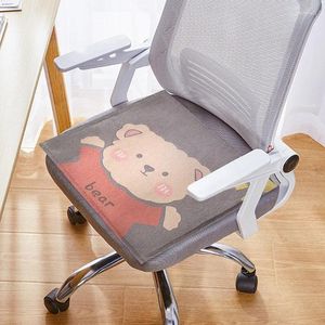 Oreiller 600d glace Rayon refroidissement d'été pour chaise de bureau ou voiture respirant refroidir le siège sans glissement.