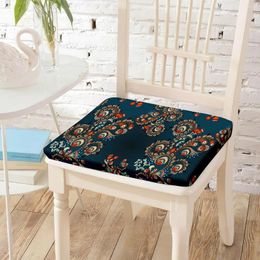 Oreiller abstrait fleurs imprimé chaise assise S mousse à mémoire de forme doux lavable manteau chaises coussin pour RV vacances décor à la maison