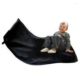 Avión de almohada cama para niños hecha de material de algodón para dormir cómodamente la máquina de diseño plegable que tiene un bolsillo para almacenar libros o juguetes