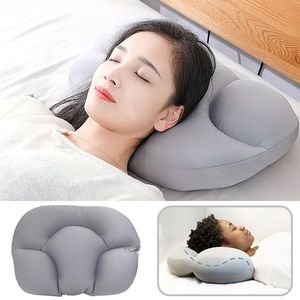 Almohada Allround Sleep Soft Neck Support Egg Masaje Ropa de cama para el dolor Sleeping Back Cushion 3D Cloud 230626