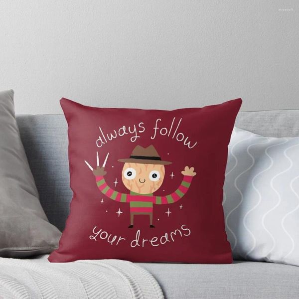 Almohada SIEMPRE SIGUE TUS SUEÑOS SOLO SOFA S Decorativo para la sala de estar