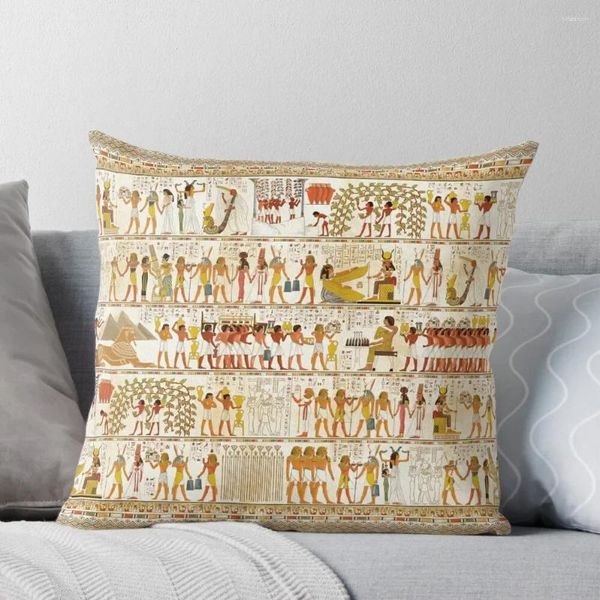 Oreiller ancienne de fête égyptienne jet les oreillers de sommeil canapé à plaid s pour les enfants