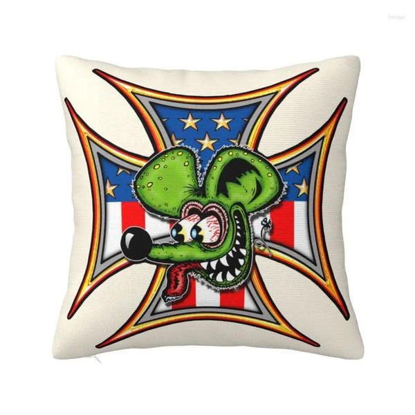 Cariot anime rat rat fink couvre les couvertures décoratives de luxe décoratives