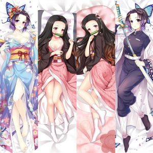 Oreiller anime dakimakura couvercle 60x180cm lame de fantôme corporet oreiller de démon litière de caleur