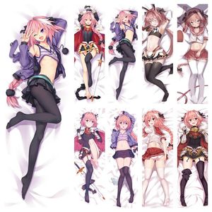 Kussen anime Dakimakura Fate/Apocrypha Fgo Rider Astolfo Body Decoratieve kussencases knuffelen Cover Diy Aangepaste Home Bedding Pillow