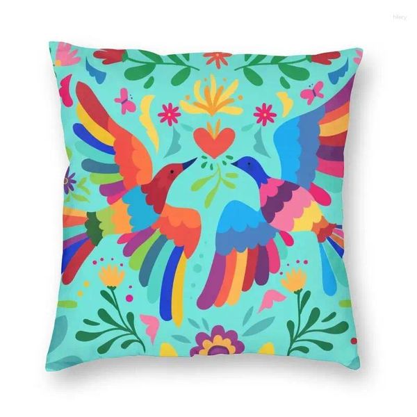 Pillow Art Mexican broderie Floral Carnaval décor sans couture à la maison Fashion Traditionnel Mexique Chaise d'oreiller