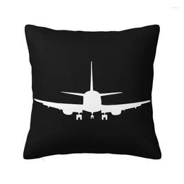 Oreiller génial avion moderne couverture de jet avion avion pilote cadeau