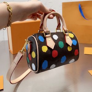 Bolsas de travesseiro Bolsa de marca de design 2023 Bostons Totes Dot Crossbody Luxurys Handbags Handbag Fashion Shoulder High Quality Bag Lady Women Letter Purse Phone Check