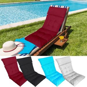 Pillow Beach Lounge Chairs Garden Patio Sun Lounger Long Chaise allongée Pading Intérieur Chaise extérieure