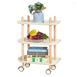 Kussen Beauty Salon Trolley Mobile Rafter Cart Nail Storage Multifunctioneel ABS -rek