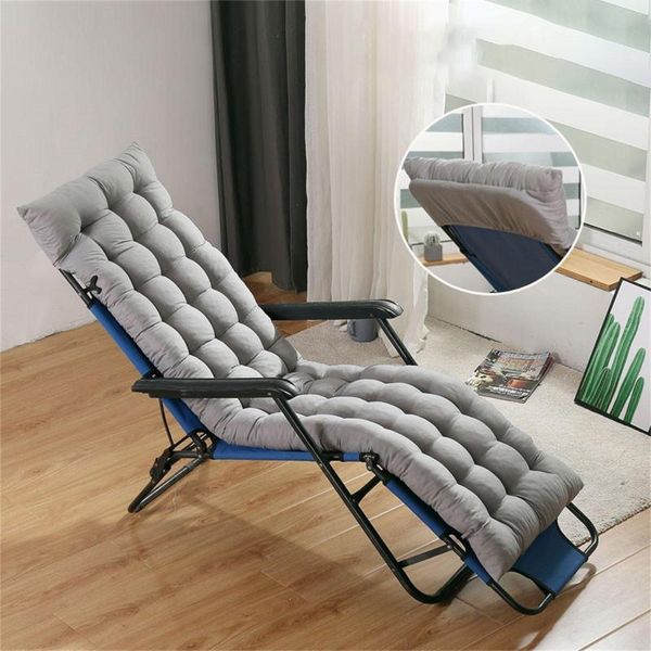 Oreiller banc chaise longue de jardin Patio extérieur longue douce perle coton fibre remplissage chaise de parc S balançoire