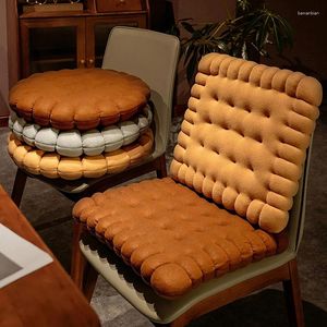 Oreiller Biscuit Forme arrière biscuit tatami chaise auto-tampon auto-tampon doux assis à la maison El Office canapé décoration