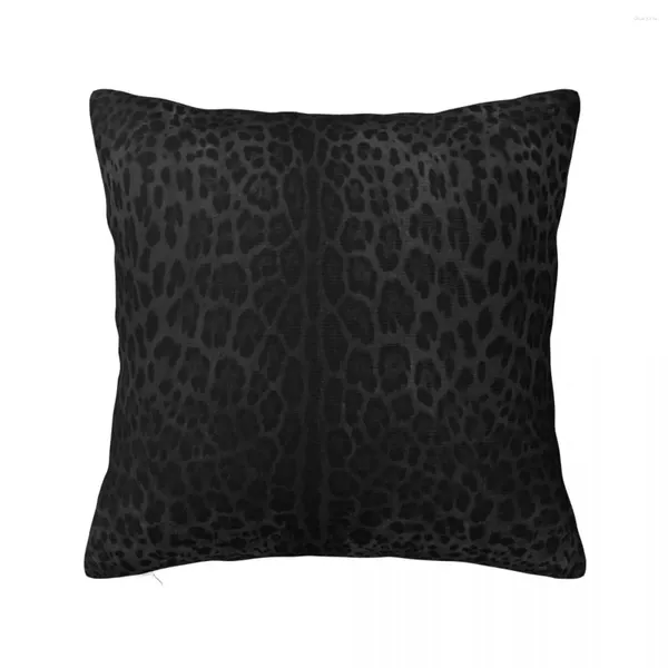 Almohada de leopardo estampado de tono de piel para sofá cubiertas de lujo