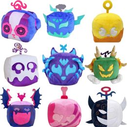 Oreiller Blox fruits mystère en peluche jouet blox fruits 8 luxe mystère en peluche spiritueux dragon fantôme soft jouet en peluche