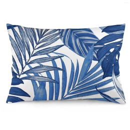 Kussen Blauw Geometrisch Modern Hoes Bank Decoratief Auto Woondecoratie 30x50cm