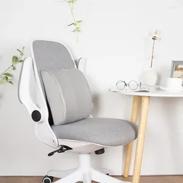 Almohada transpirable para silla de oficina asiento para el automóvil extraíble y lavable s decoración del hogar