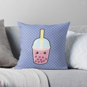 Kussen Bubble Tea Gooi Cover Polyester Kussensloop Op Bank Thuis Woonkamer Autostoel Decor 45x45cm