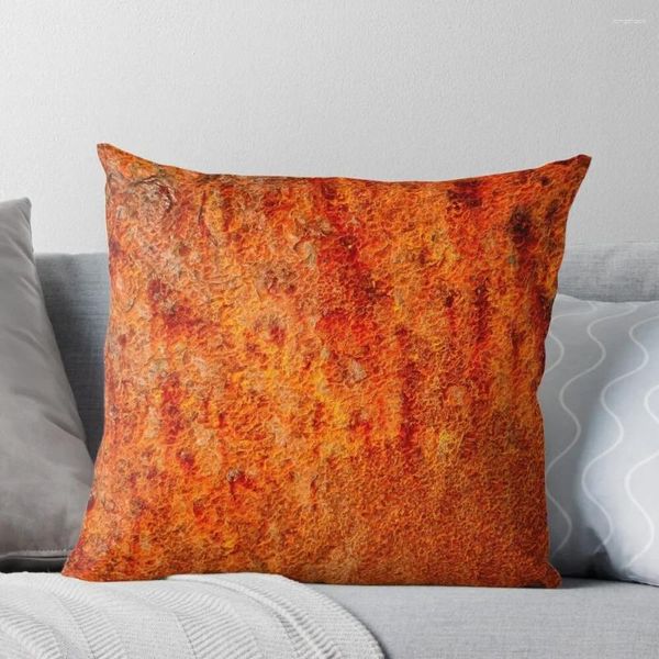 Almohada Burnt Orange Throw Decorative S para sala de estar de lujo