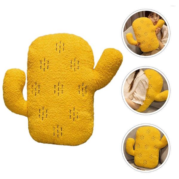 Almohada Cactus peluche decoración de animales/almohada muñecas adorables Pp decoraciones navideñas para niños encantadores